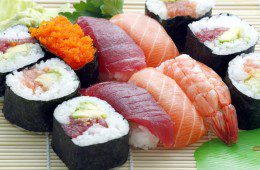 15 jumalikku sushikomplekti, mis viivad Sind seitsmendasse taevasse