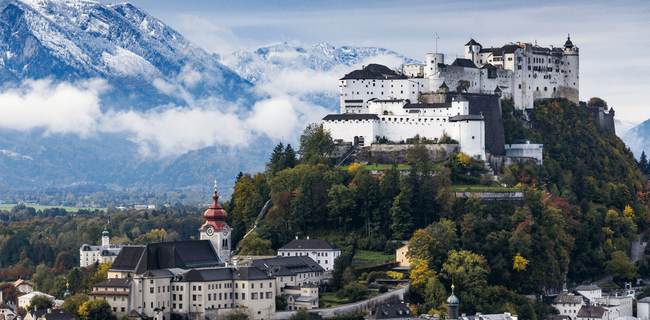 Edasi-tagasi Tallinnast Salzburgi al 208 €