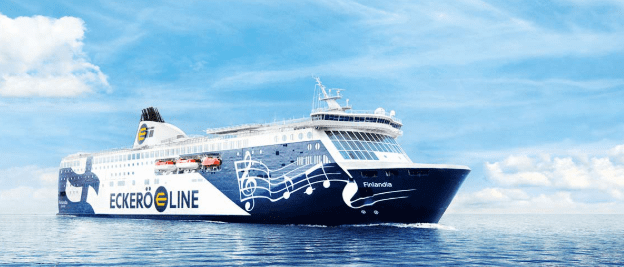 Eckerö Line Must Reede: Soome al 7 €