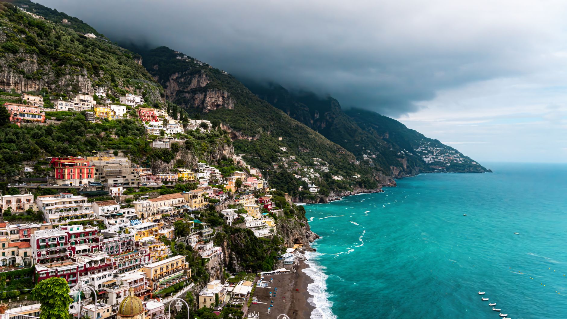 Positano ja Amalfi rannik